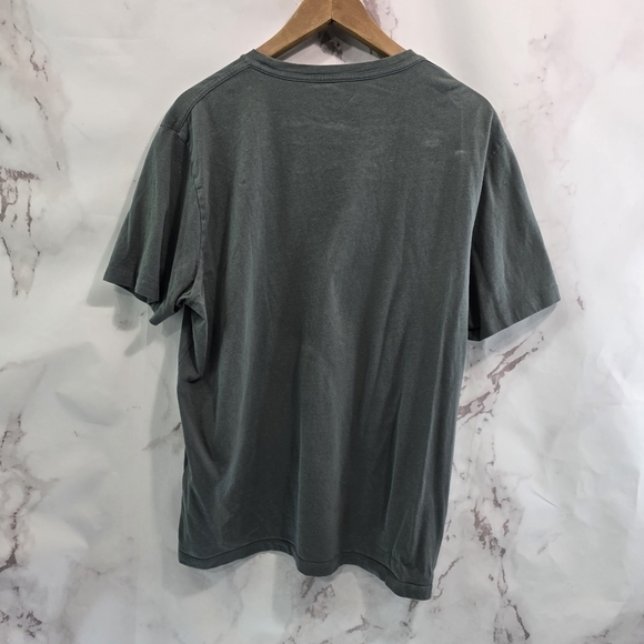 Allsaints T Shirt Mens XL Gray Brace SS Crew Tee Short Sleeve Regular Fit - Picture 4 of 14